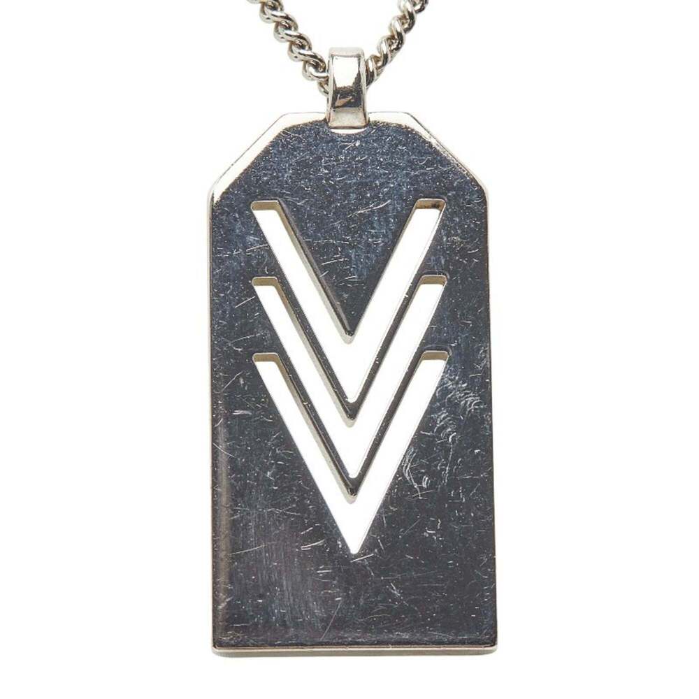 LOUIS VUITTON Silver Necklace - Picture 3 of 7